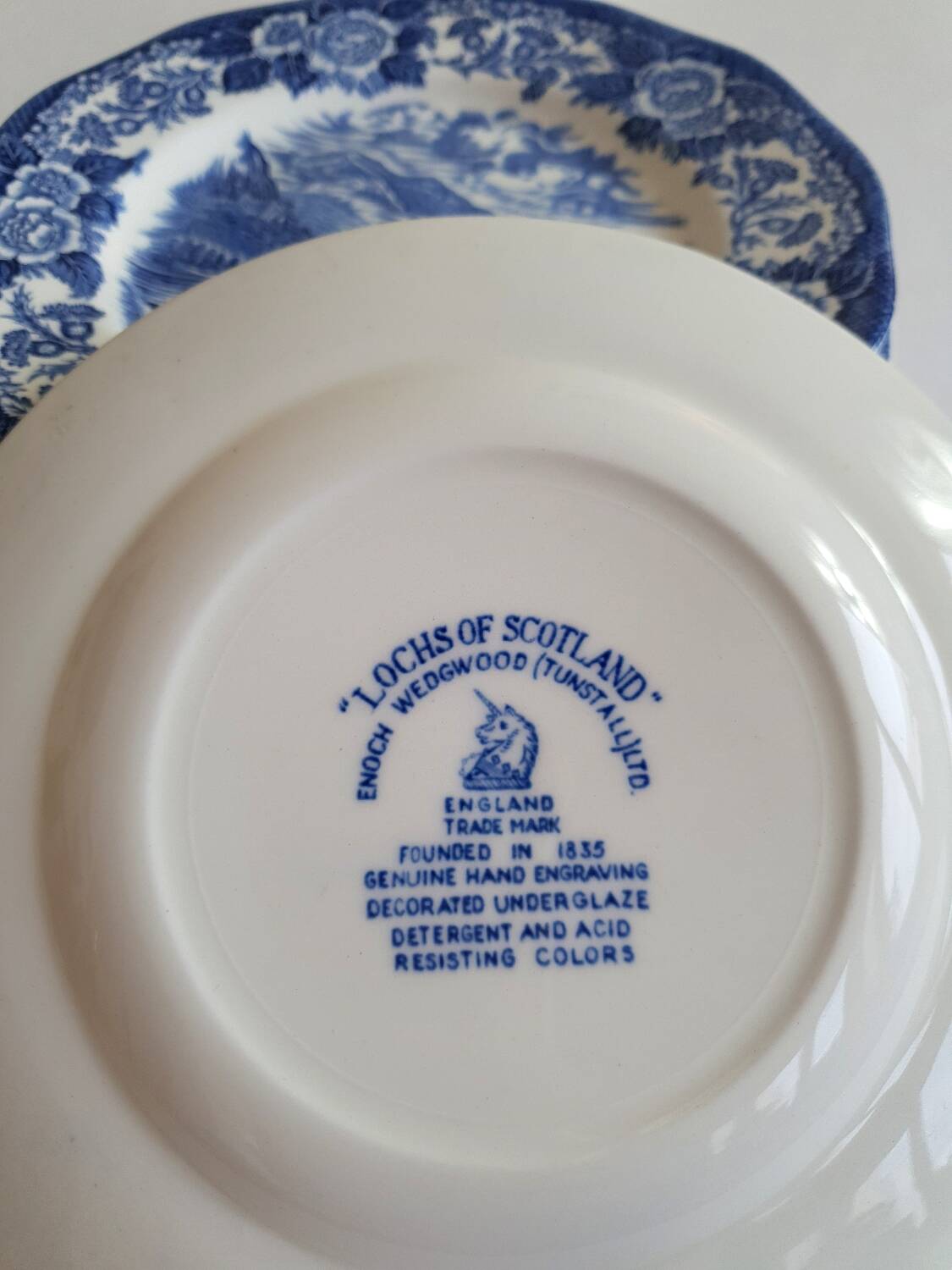 Wedgwood English dessert plates