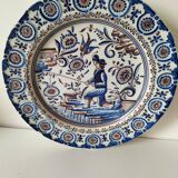 Portuguese earthenware footed dish – Outeiro Águeda – signed