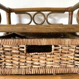 Rattan chest of drawers 3 drawers