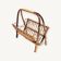 Porte revues vintage en rotin