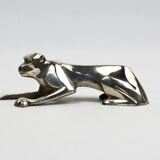 10 porte-couteaux animaliers Art déco en métal argenté – dlg Sandoz, Gallia