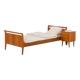 Danish mid century teak bed, 1960s