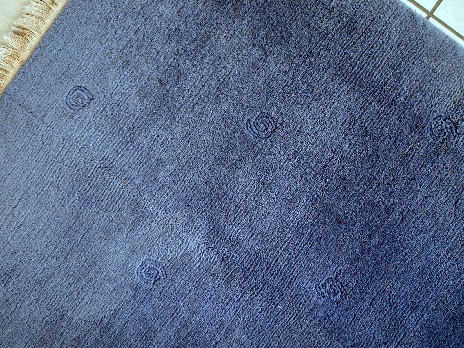 Carpet vintage Tibetan Khaden done hand 173 x 235 cm 1970
