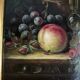 oil painting on panel still life