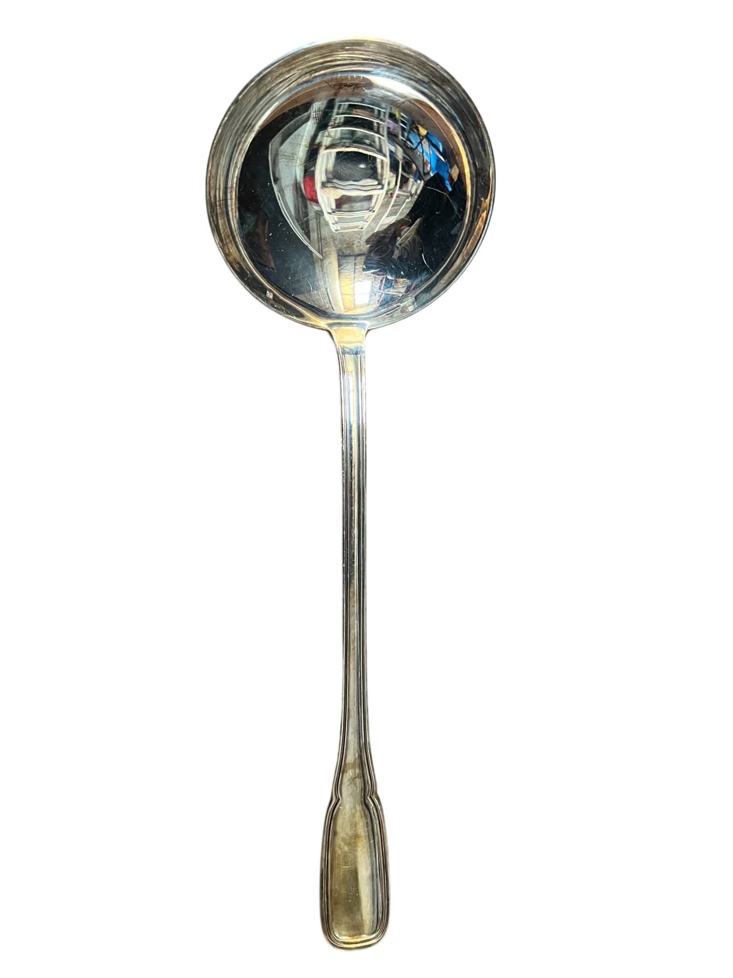 Silver metal cutlery set