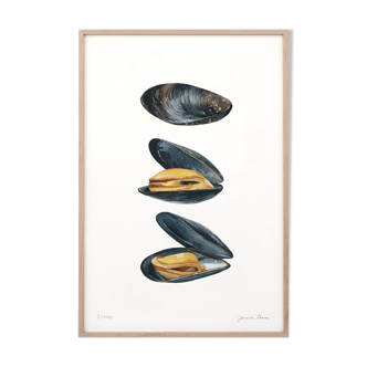 Charlie, Alba and Simone, the 3 mussels