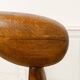 Contemporary sculpture in solid oak 1980