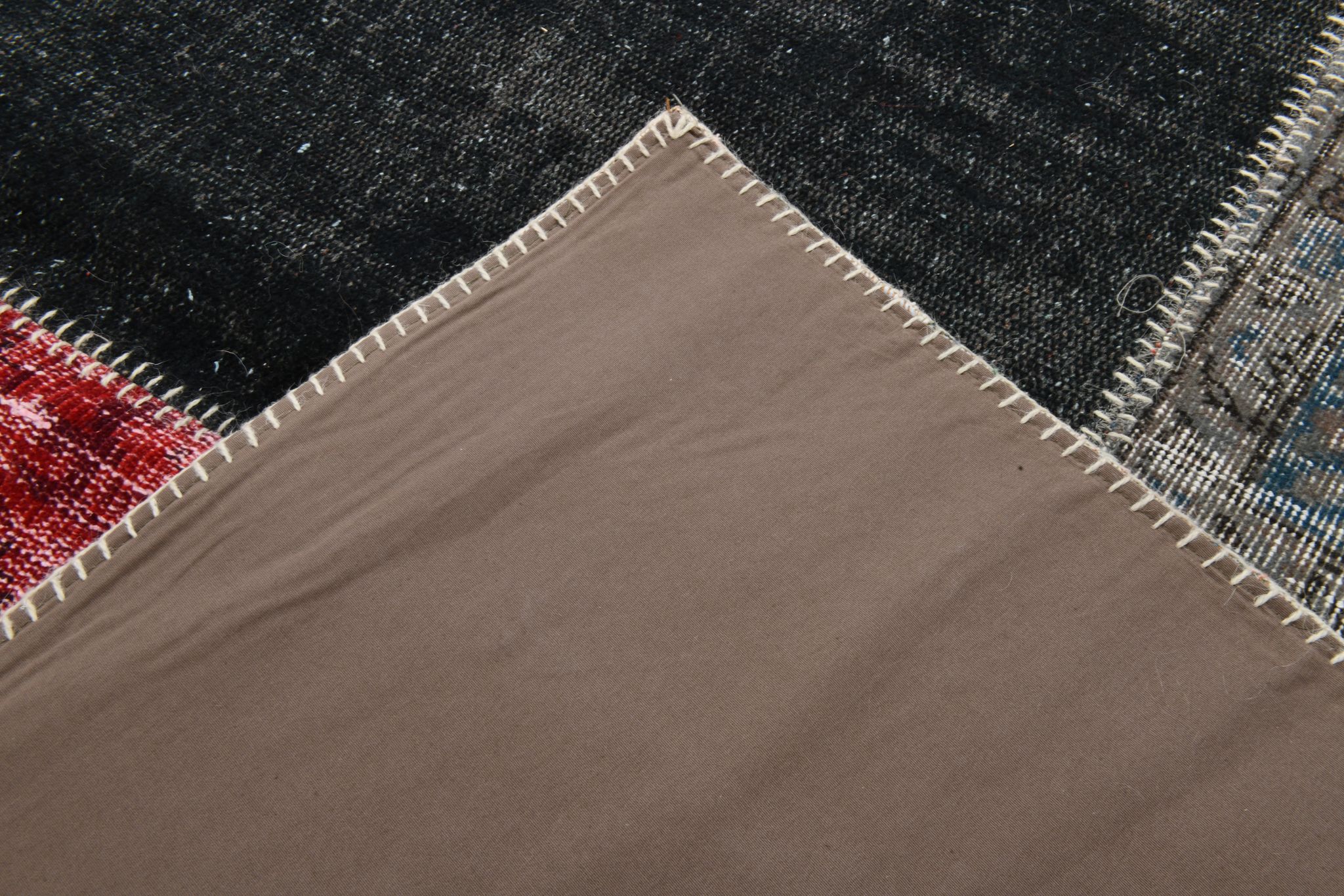 7x10 distressed multciolor vintage rug 301x220cm