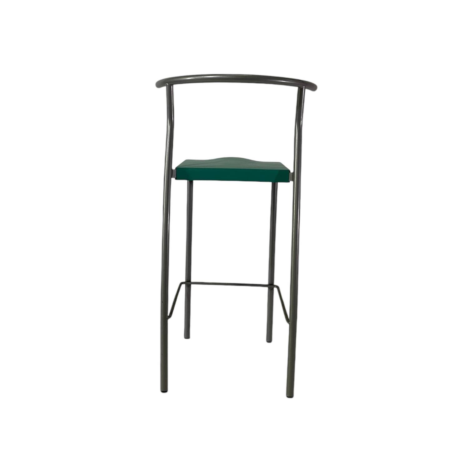 Set of 2 High Globe bar stools H.65cm Starck for Kartell