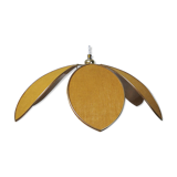 Flower petal hanging lamp