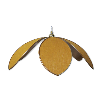 Flower petal hanging lamp