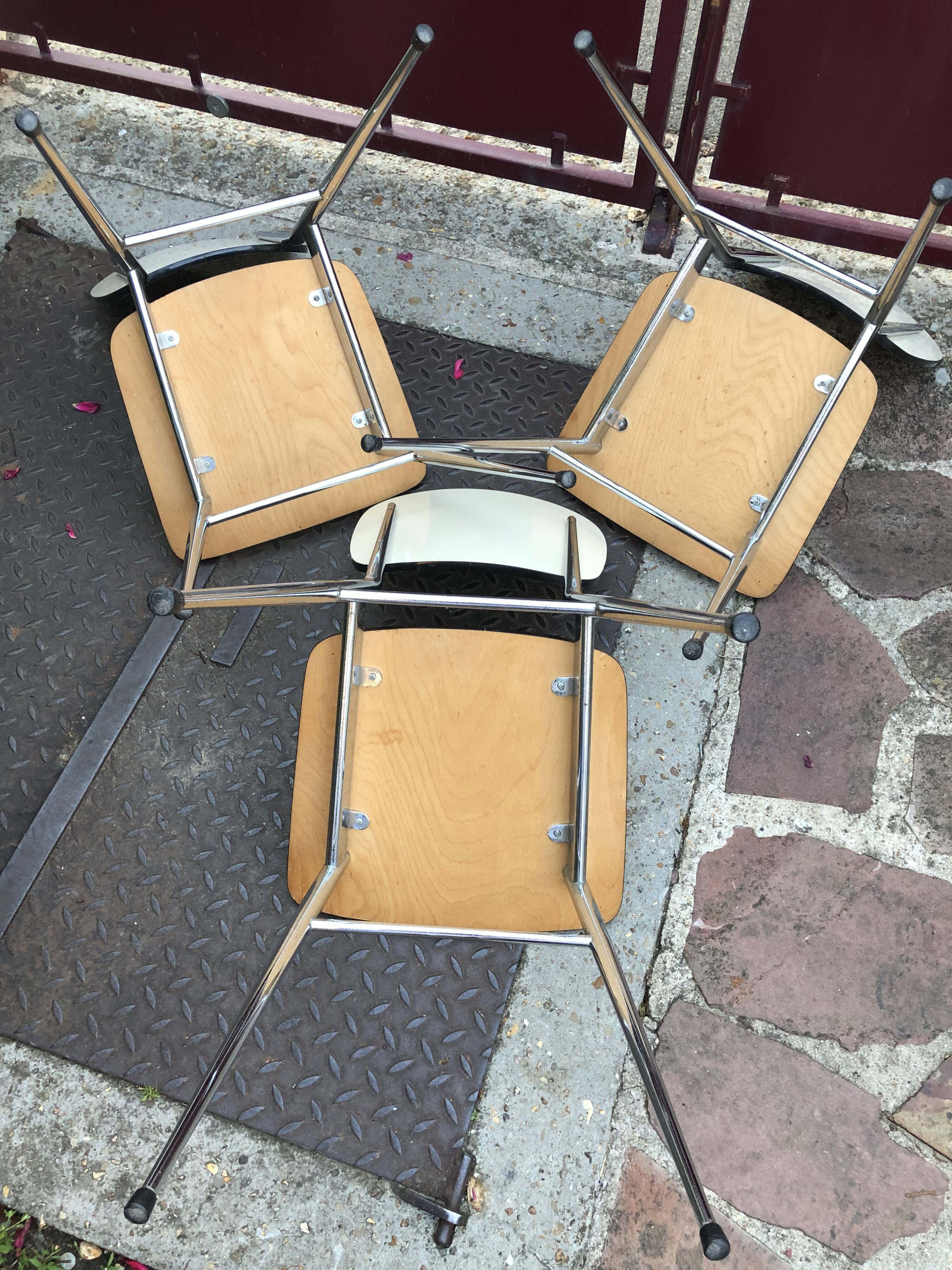 Trio chaise formica