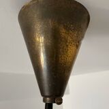 Opaline pendant light, Scandinavian style, 1960s