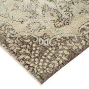 Anatolian handwoven antique 1980s beige rug 181 cm x 320 cm