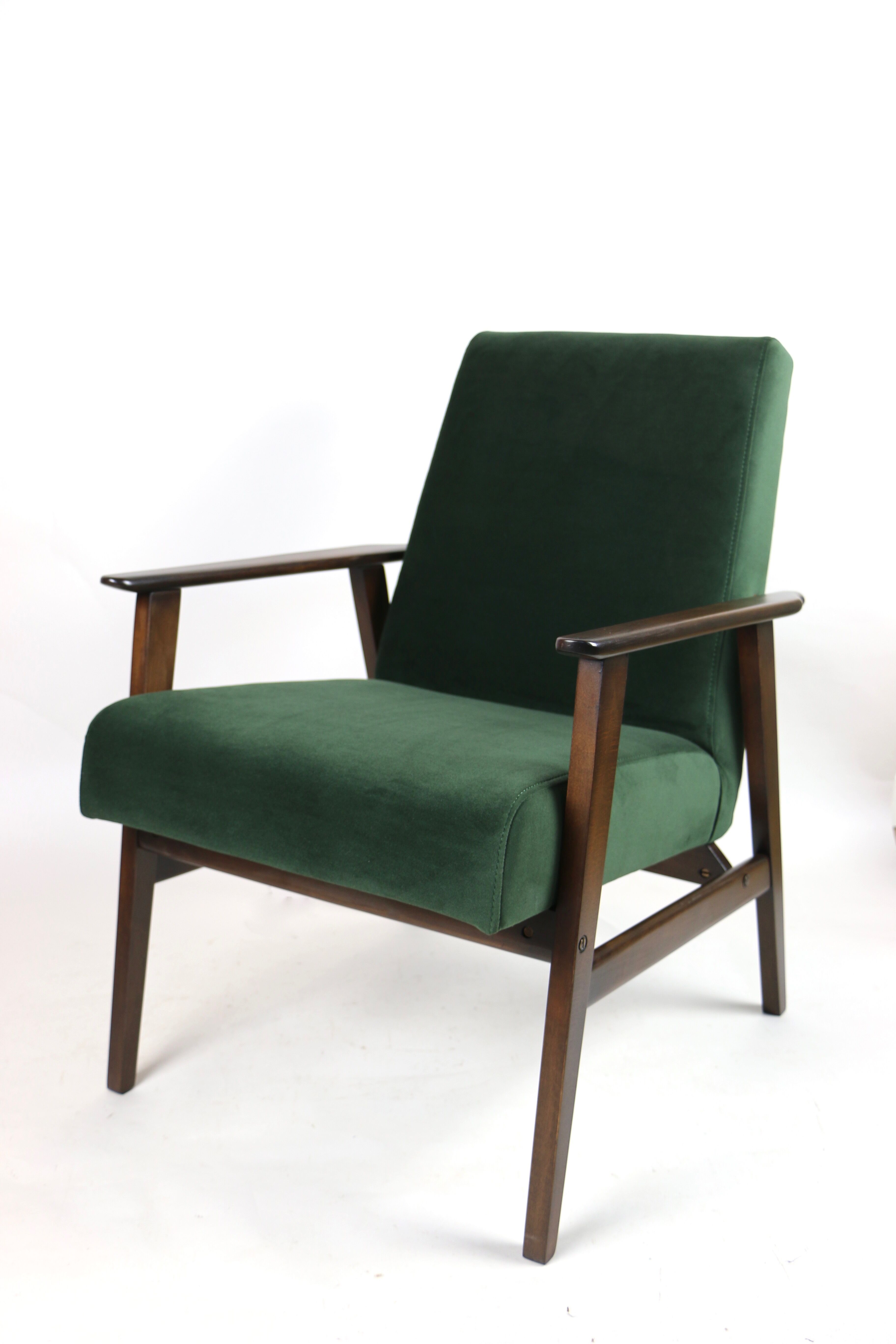 Fauteuil vert années 1970