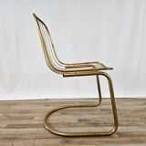 70s chair in metal