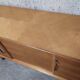 Vintage sideboard 1950 oak foot compass