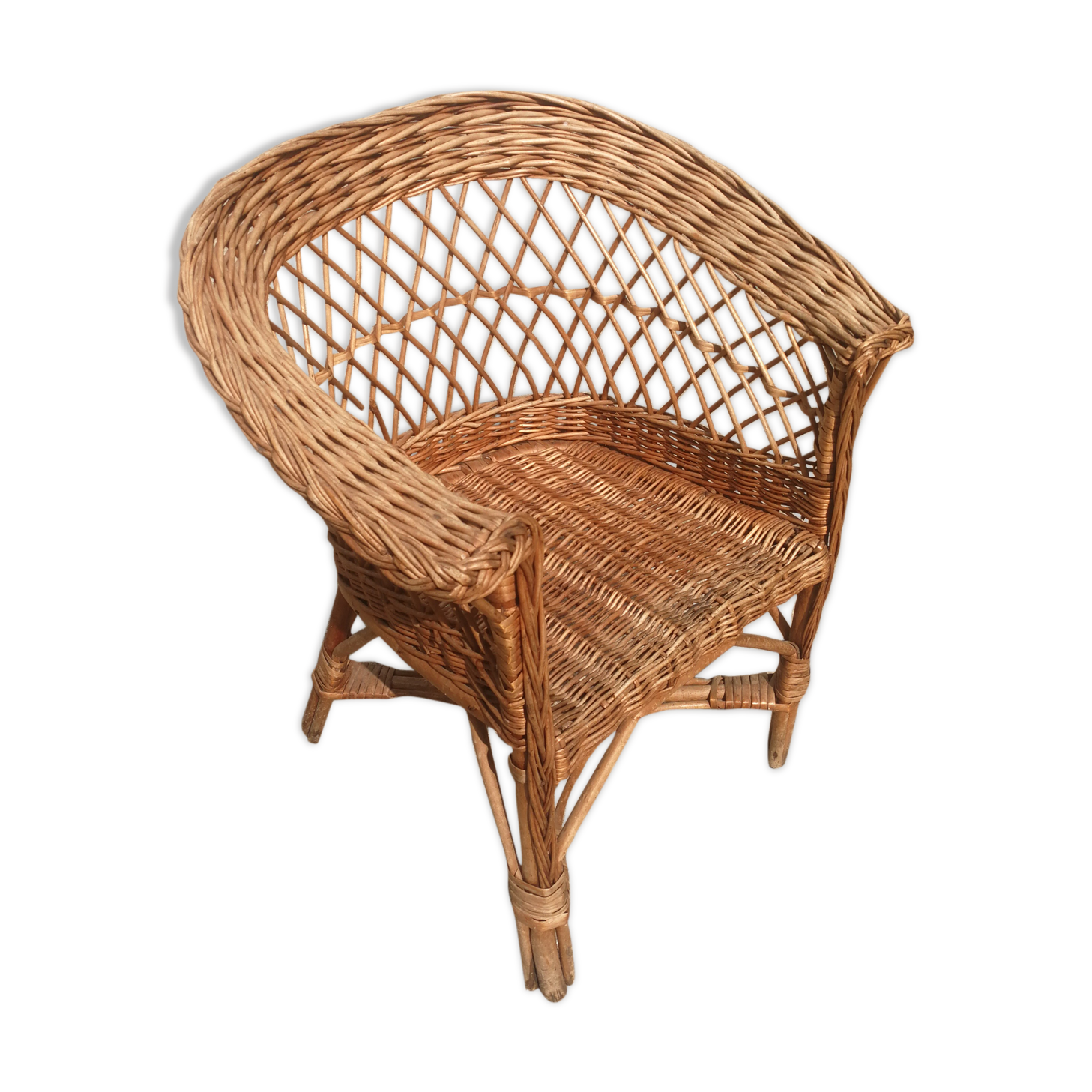 Children Wicker armchair