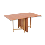 Scandinavian dining table model Maria by Bruno Mathsson in teak, 1960 edition
