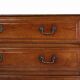 French rustic chest of drawers in solid oak with 3 drawers, ca. 1850
