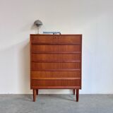 Vintage Danish chest of drawers teak