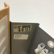 Applique vintage IKEA Strimma bois courbé
