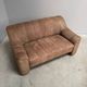 Vintage De Sede DS44 2 seat sofa, 1970s
