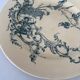 Lot of 3 flat plates, ironstone, Jules Vieillard, model St Buveurs B.