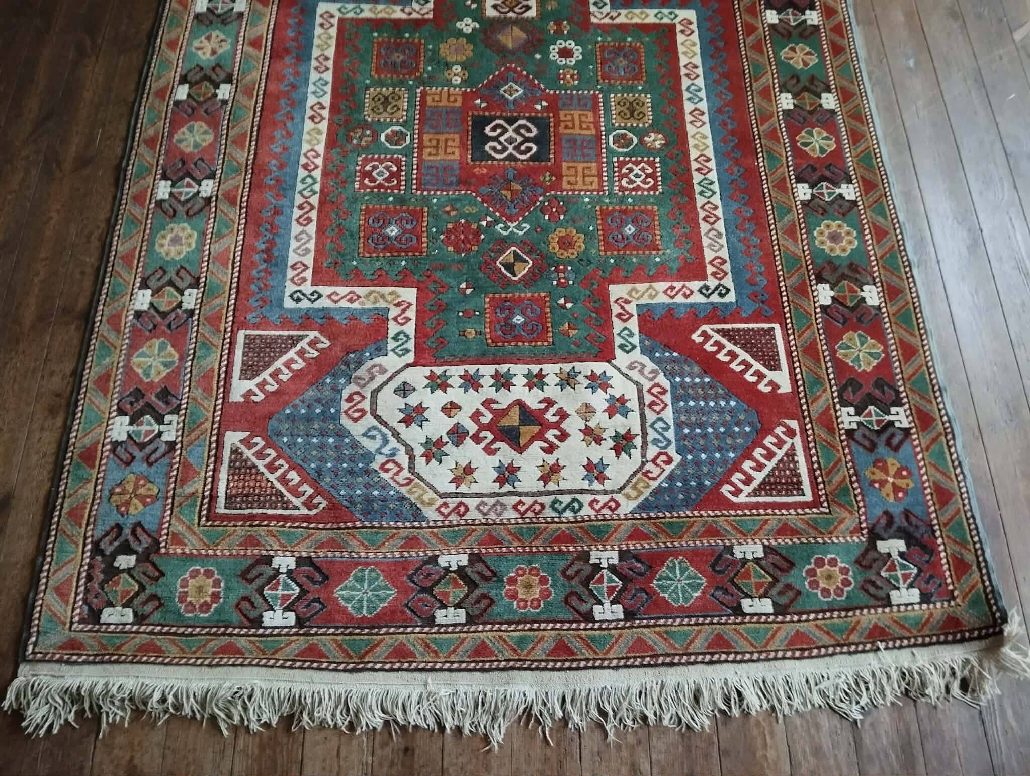 Handmade Caucasian Derbent rug 214x172cm