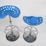 Tabourets "Faucheuse" E. Fermigier pour Mirima
