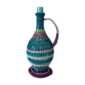 Colorful demijohn