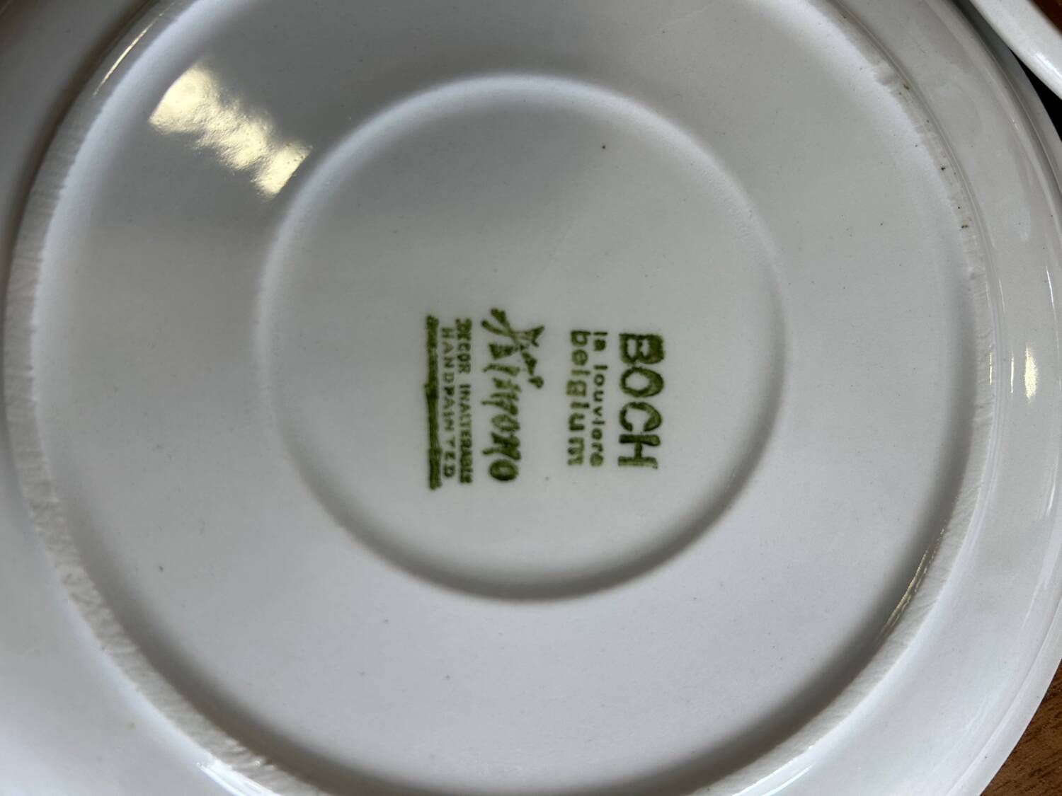 Boch Kimono cups and saucers
