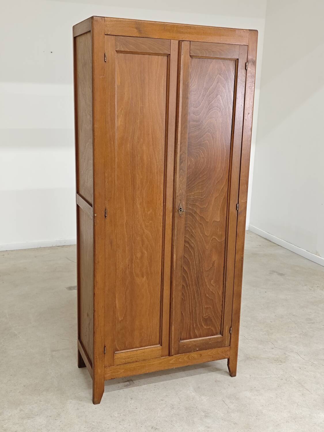 Parisian wooden wardrobe in country style