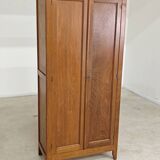 Parisian wooden wardrobe in country style