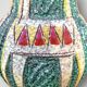 Vintage glazed ceramic pitcher/vase – stamped Italy 63/69