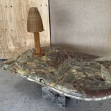 Green marble coffeetable