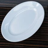 6 white dessert plates sarreguemines diguoin