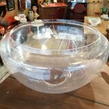 Blistered glass day shade