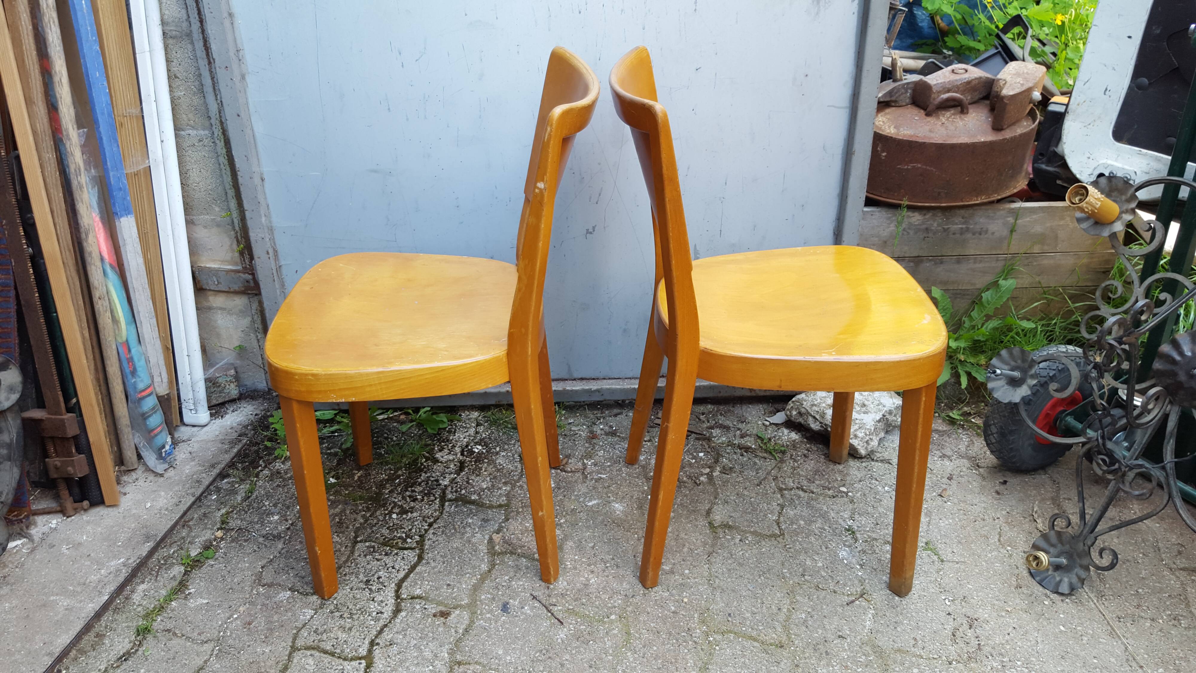Pair of 50s bar chairs