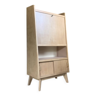 Vintage pyramidal bookcase secretary desk
