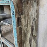Old Burmese teak display case