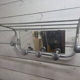 1960s aluminum coat rack