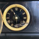 Black marble fireplace pendulum