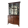 Library with English mahogany secretary.