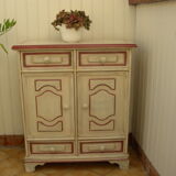 Meuble 2 portes style shabby