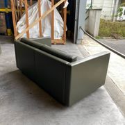 Pfister sofa for Knoll in khaki leather
