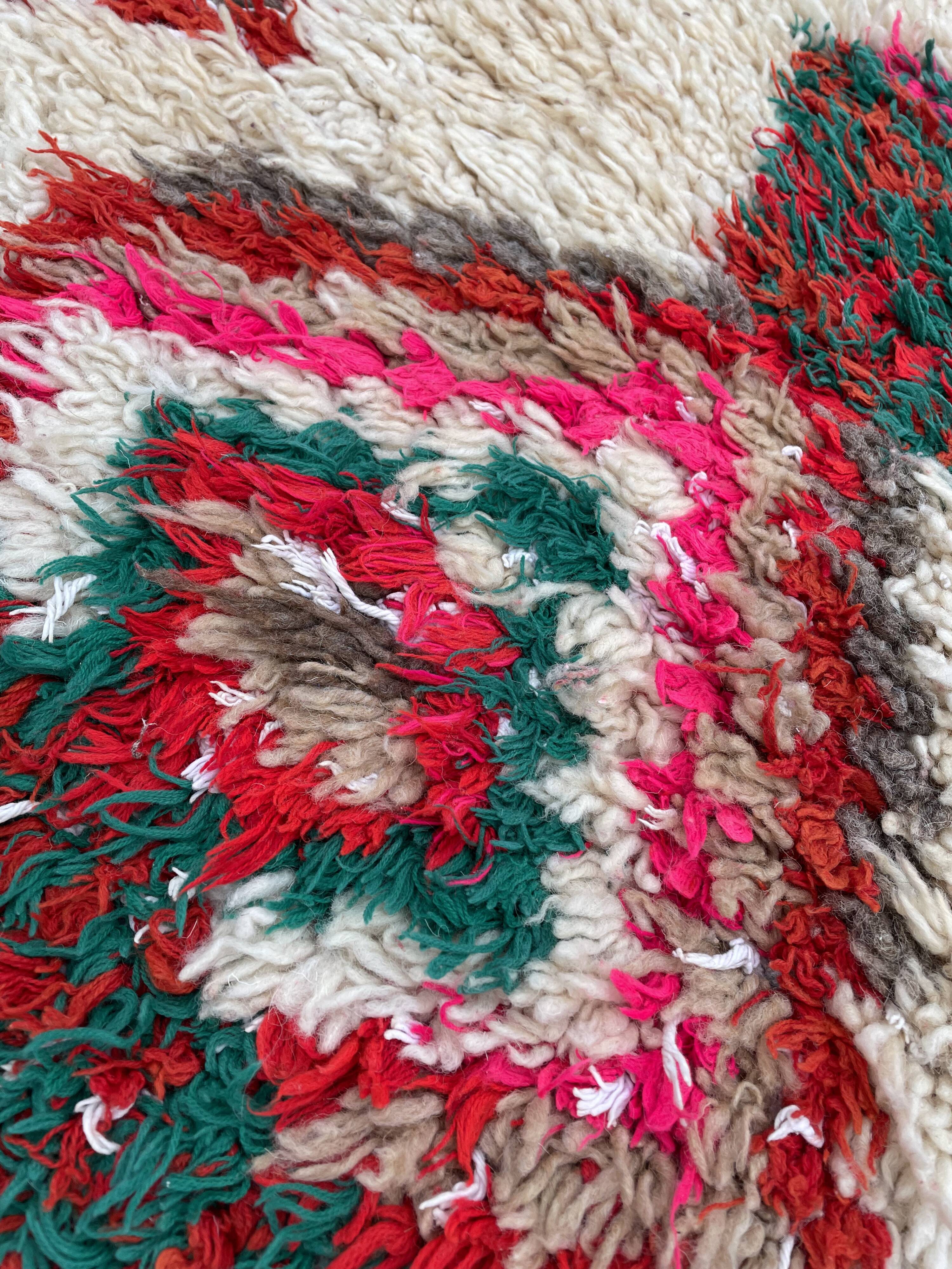 Berber carpet Azilal 75x190cm