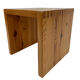 Vintage side table Ate van Apeldoorn, Pine wood 1970s