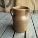 Brown Grepots Digoin sandstone pitcher