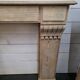 Wooden fireplace